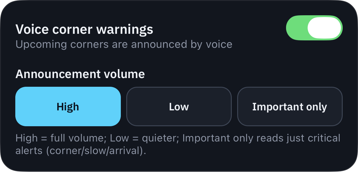 Make announcements and volume work for you.